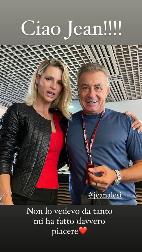 michelle-hunziker, jean-alesi