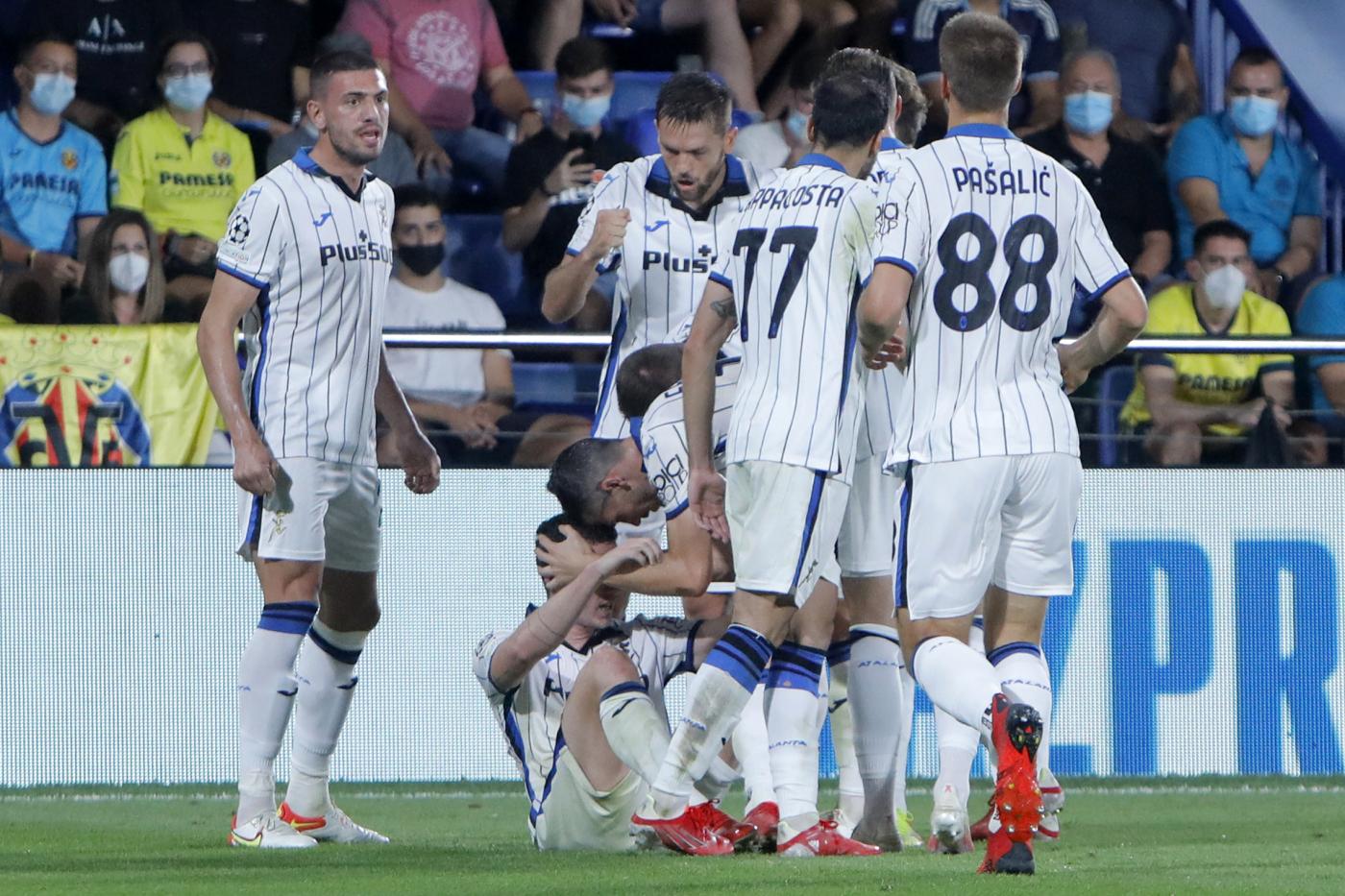Champions, Gosens e Musso salvano l’Atalanta: 2-2 col Villarreal