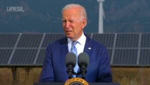 Usa, Biden: “Il piano di spesa è la chiave per il cambiamento climatico”