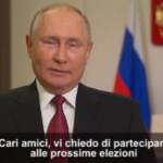 Russia, Putin: “Andate a votare alle elezioni parlamentari”