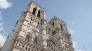 Parigi, la cattedrale di Notre-Dame è stata messa in sicurezza: le immagini nel cantiere