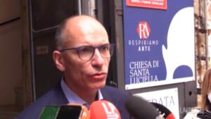 Amministrative, Letta: “Napoli non può appaltare il proprio futuro a Salvini”