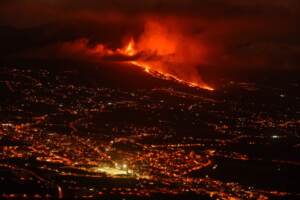 Canary Islands volcano erupts, no injuries as lava flows to the sea