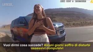 Usa, il video in cui ad agosto la polizia fermò Gabby Petito e il fidanzato dopo una lite: lei era in lacrime