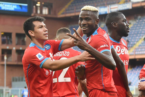 Sampdoria vs Napoli - Serie A TIM 2021/2022