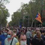 Arresto Puigdemont, proteste a Barcellona