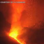 Canarie, continua l’eruzione vulcanica a La Palma