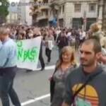 No Green pass: in migliaia in piazza a Trieste