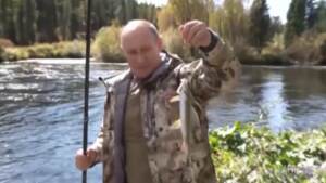 Russia: relax nella Taiga per Putin, tra pesca e arrampicate