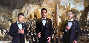  Il Volo canta nelle Grotte di Frasassi per i 50 anni dalla scoperta 