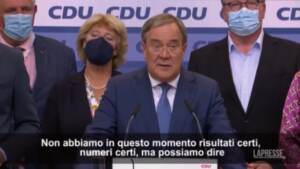 Germania, Laschet: “Faremo tutto possibile per governo guidato da conservatori”