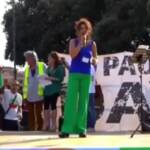 No Green pass, sul palco anche vicequestore di Roma: “Limita diritti garantiti da Costituzione”