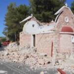 Terremoto Creta, crolla una chiesa: un uomo muore sotto le macerie