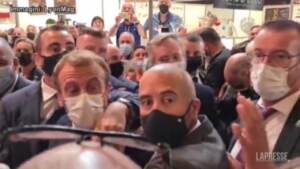 Francia, Lione: lanciato uovo contro Emmanuel Macron