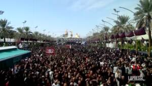 Iran: una folla immensa a Karbala per la festa Arbaeen