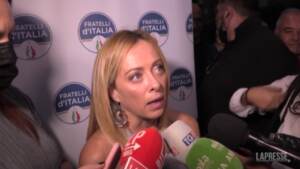 Michetti, Meloni: “Condiviso la sua scelta di non partecipare ai confronti”