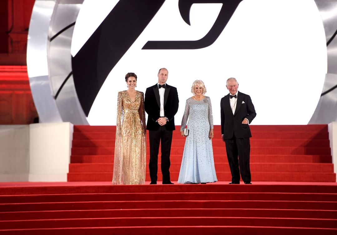 “007 – No Time to Die”, alla première i reali inglesi rubano la scena al cast