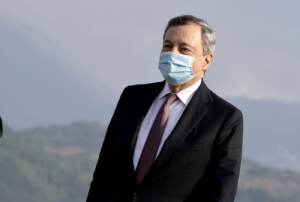 Il Presidente Draghi a L'Aquila