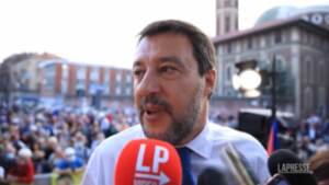 Amministrative, Salvini a Torino: “Lega sta con le periferie, traineremo il centrodestra”