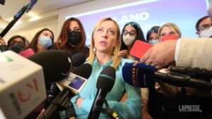 Amministrative, Meloni: “Caso Morisi non credo condizioni esito”