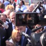 Centrodestra: a Roma l’abbraccio tra Salvini e Meloni
