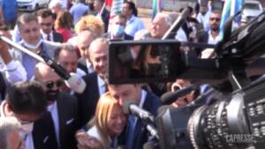 Centrodestra: a Roma l’abbraccio tra Salvini e Meloni