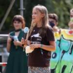 Clima, Greta Thunberg saluta in italiano: “Ciao Milano”