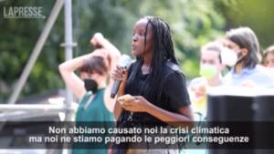 Fridays for Future, Vanessa Nakate: “Stiamo pagando per l’emergenza, non possiamo stare zitti”