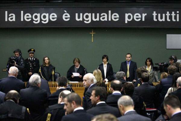 Sentenza di primo grado del Tribunale di Napoli sul processo Calciopoli