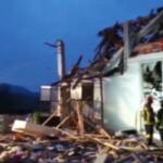 Cuneo: esplode palazzina di 2 piani, un ferito