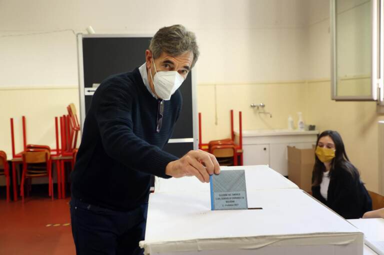 Elezioni Comunali Bologna 2021, Fabio Battistini al voto