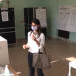 Amministrative Roma, Raggi al voto nel seggio a Ottavia