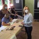 Amministrative Roma, Meloni al voto in viale Vergine