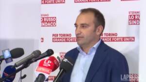 Torino, Lo Russo verso il ballottaggio: “No agli apparentamenti”