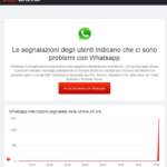 Whatsapp, Facebook e Instagram down in tutta Europa