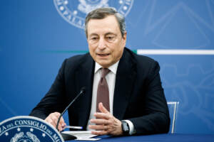 CdM - Conferenza stampa di Mario Draghi e Daniele Franco