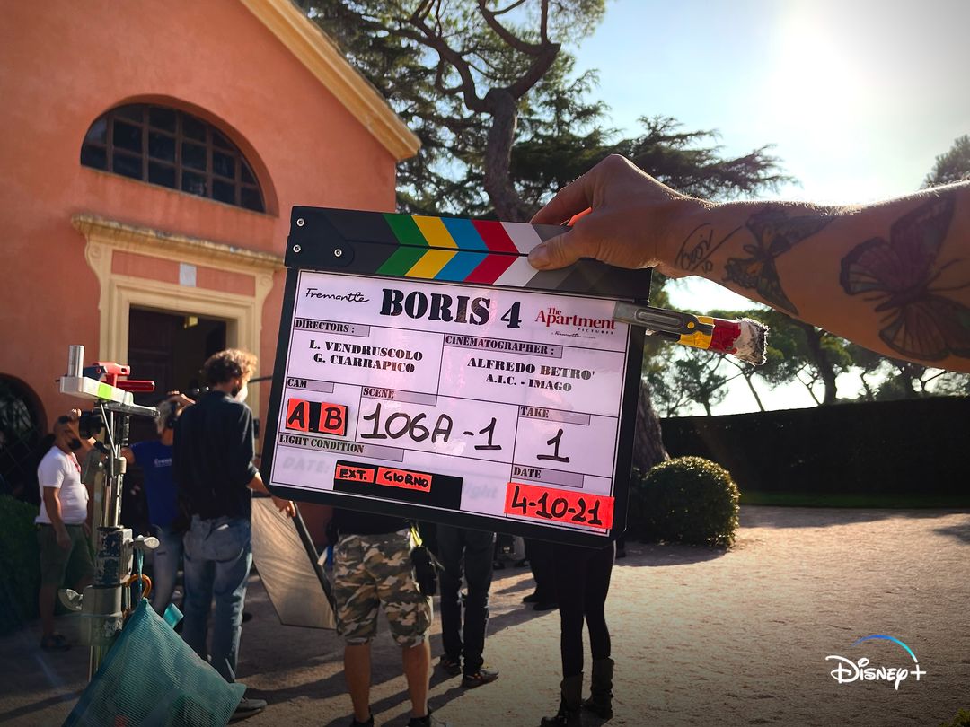 “Boris 4”: al via a Roma le riprese, la serie andrà in onda su Disney+