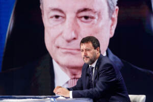 Matteo Salvini ospite a Porta a Porta