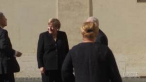 Merkel incontra il Papa in Vaticano