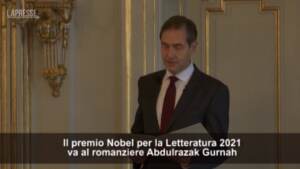 Premio Nobel Letteratura 2021 ad Abdulrazak Gurnah: l’annuncio