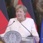 Merkel incontra Draghi: “Il mio amore per l’Italia continuerà”