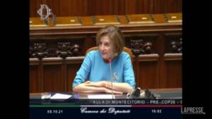 Clima, Pelosi alla preCop26: “Priorità economica, di salute pubblica e sicurezza nazionale”