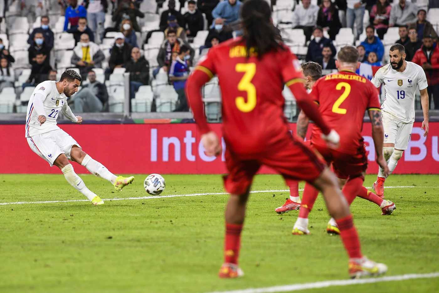Nations League: la Francia rimonta da 0-2 a 3-2 e va in finale, Theo condanna il Belgio Nations League: la Francia rimonta da 0-2 a 3-2 e va in finale, Theo condanna il Belgio