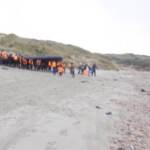 Migranti cercano di attraversare il canale della Manica in gommone