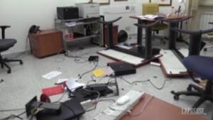 Roma, assalto No Green Pass a sede Cgil: le immagini delle devastazioni