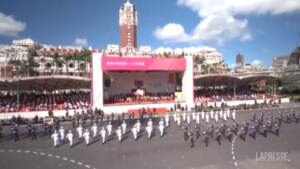 Taiwan, parata nel giorno della Festa nazionale