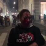 Arrestata la militante Pamela Testa: ecco le immagini di sabato con il volto insanguinato e la felpa ‘Boia chi molla’