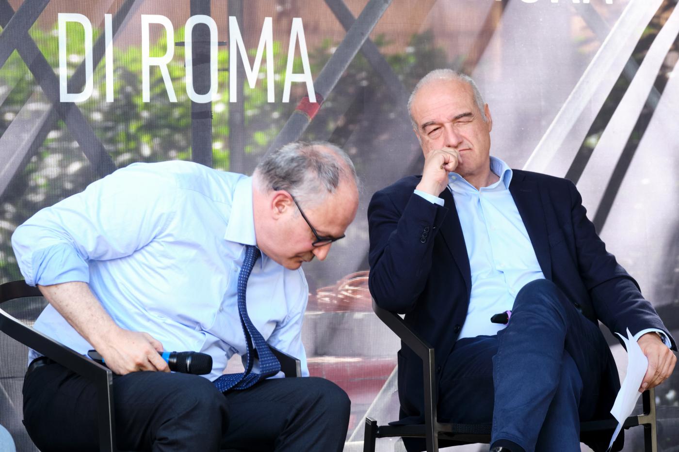 Roma: rush finale Michetti-Gualtieri per voti M5S. Conte: “Io voto per Roberto”