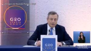 G20 Afghanistan, Draghi: “Contatti con talebani indispensabili ma non è riconoscimento”