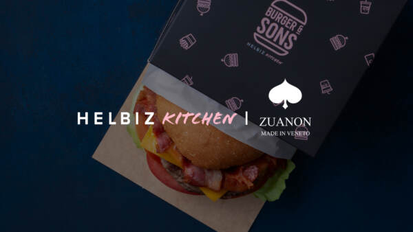 Helbiz Kitchen, partnership con Zuanon per gli hamburger